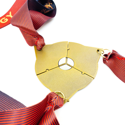 Sport Zinc Alloy Marathon Running Medal 3 Inch With Custom Logo
