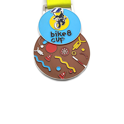Wholesale Cheap Custom Design Your Own Zinc Alloy 3D Gold Metal Award Marathon Running Sport Medal
