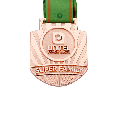 Wholesale Cheap Custom Design Your Own Zinc Alloy 3D Gold Metal Award Marathon Running Sport Medal