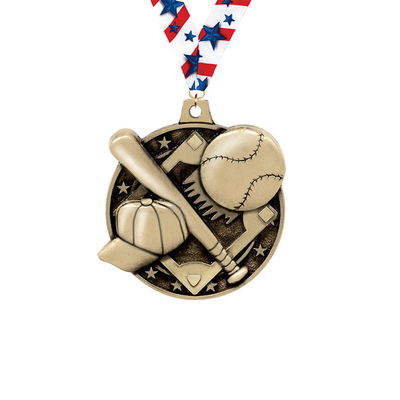 Wholesale Cheap Custom Design Your Own Zinc Alloy 3D Gold Metal Award Marathon Running Sport Medal