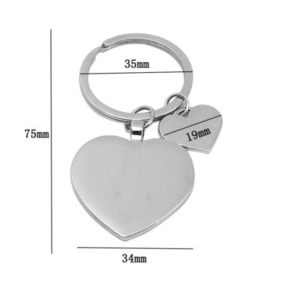 Custom Valentine'S Day Souvenir Personalized Keychain Gifts Zinc Alloy