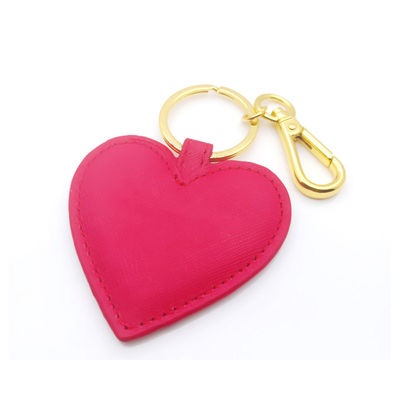 Innovative Personalized Keychain Gifts 	Leather Heart Shape Key Ring