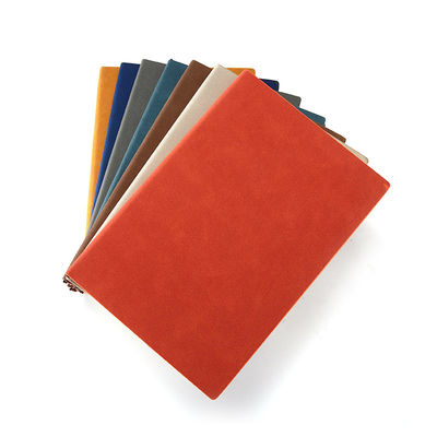 Business Gift PU Portable Diary Notebook Folio Embossed A5 Notebook With Pen Set