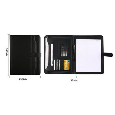 Business Gift A4 Leather Document Folder File Organizer Portfolio Stationery Notebook