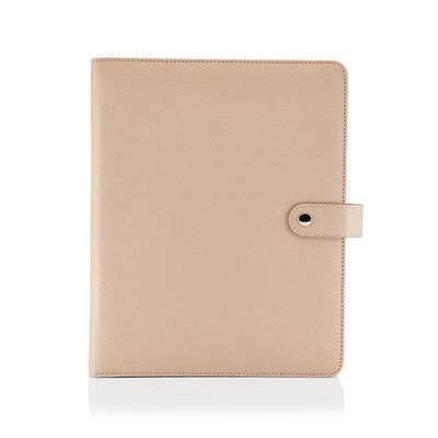 A5 Binder Notebook Pocket File Notebook Folio Business Leather Portfolio